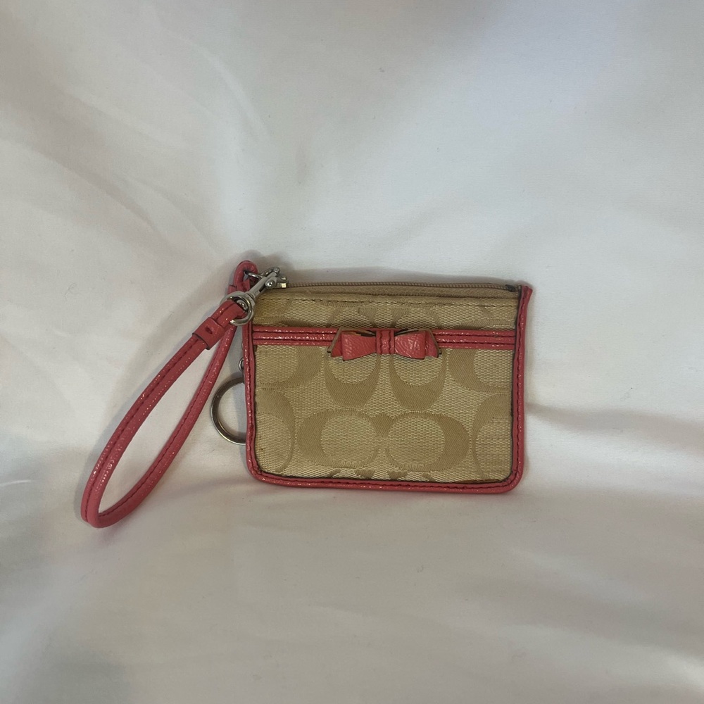 Vintage monogram Coach wallet